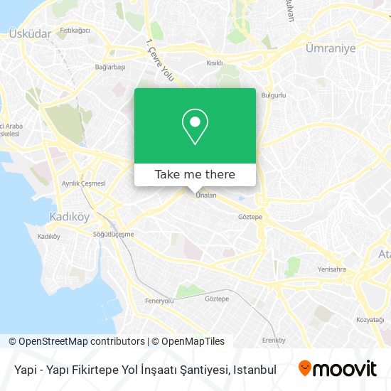 Yapi - Yapı Fikirtepe Yol İnşaatı Şantiyesi map