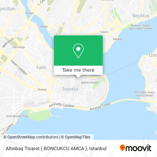 Altınbaş Ticaret ( BONCUKCU AMCA ) map