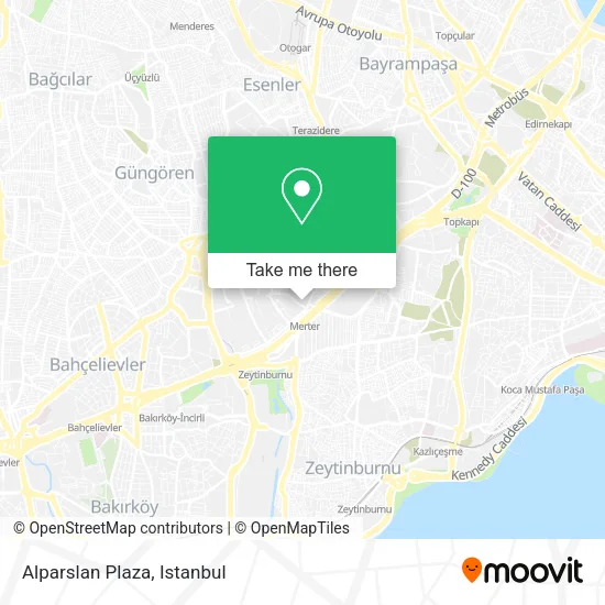 Alparslan Plaza map