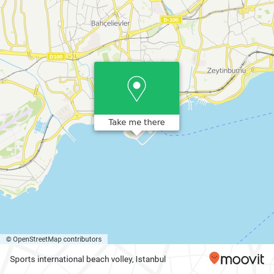 Sports international beach volley map