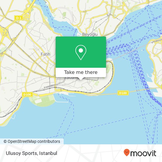 Ulusoy Sports map