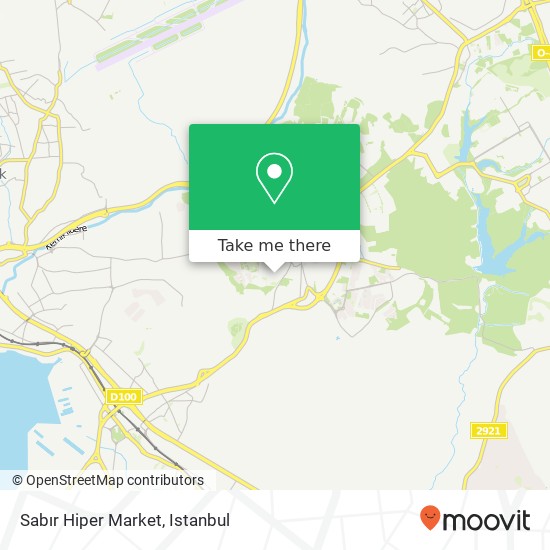 Sabır Hiper Market map