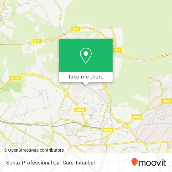 Sonax Professional Car Care map