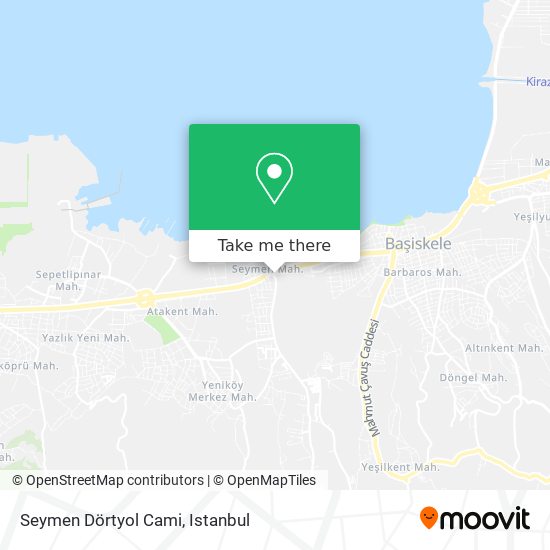Seymen Dörtyol Cami map