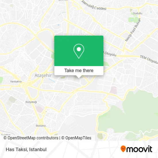 Has Taksi map