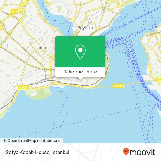 Sofya Kebab House map