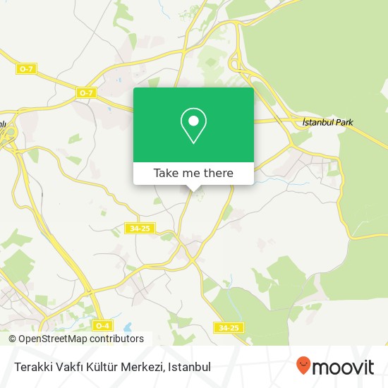 Terakki Vakfı Kültür Merkezi map