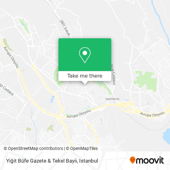 Yiğit Büfe Gazete & Tekel Bayii map
