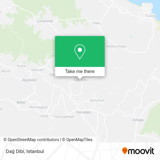 Dağ Dibi map