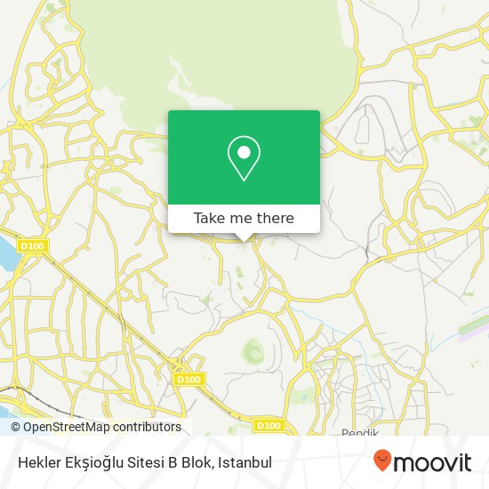 Hekler Ekşioğlu Sitesi B Blok map