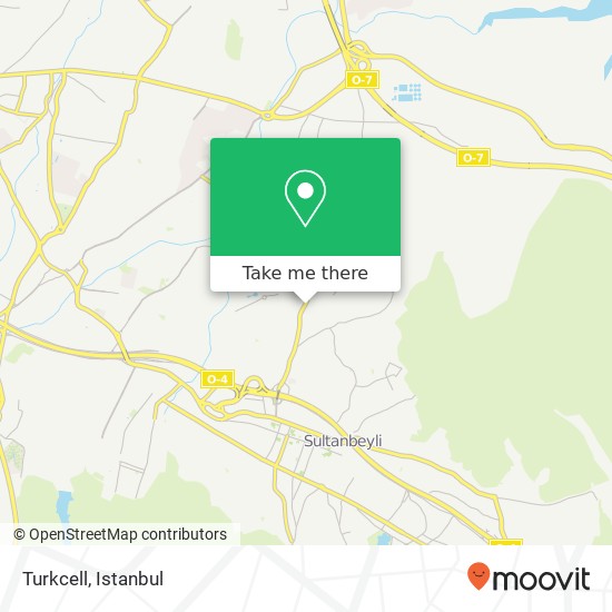 Turkcell map