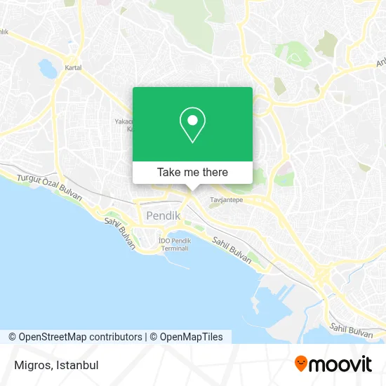 Migros map