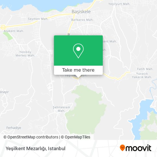 Yeşilkent Mezarlığı map