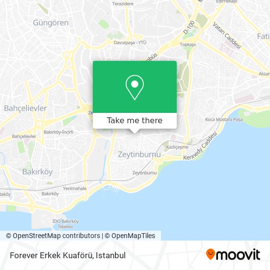 Forever Erkek Kuaförü map