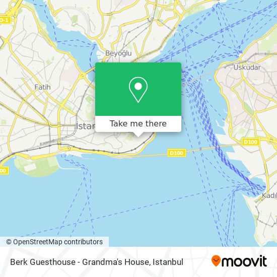 Berk Guesthouse - Grandma's House map