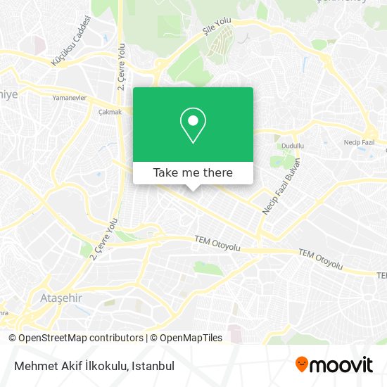 Mehmet Akif İlkokulu map
