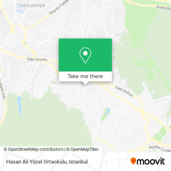 Hasan Ali Yücel Ortaokulu map