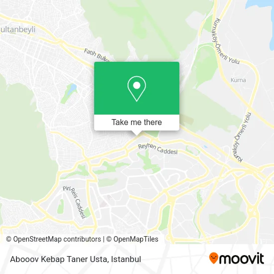 Abooov Kebap Taner Usta map