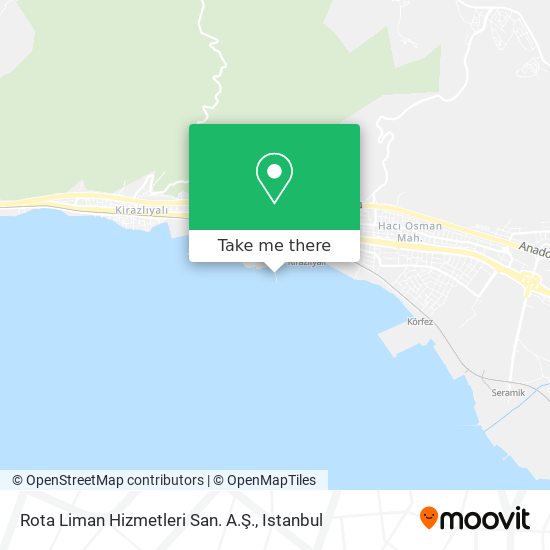 Rota Liman Hizmetleri San. A.Ş. map
