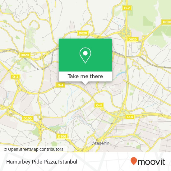 Hamurbey Pide Pizza map