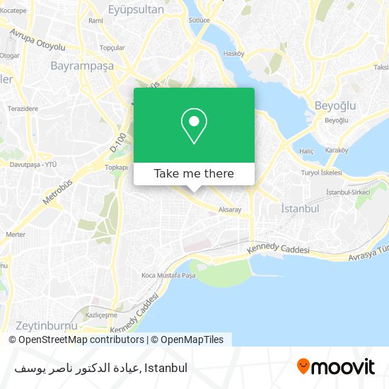 عيادة الدكتور ناصر يوسف map
