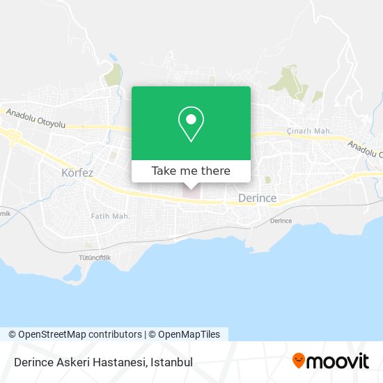 Derince Askeri Hastanesi map