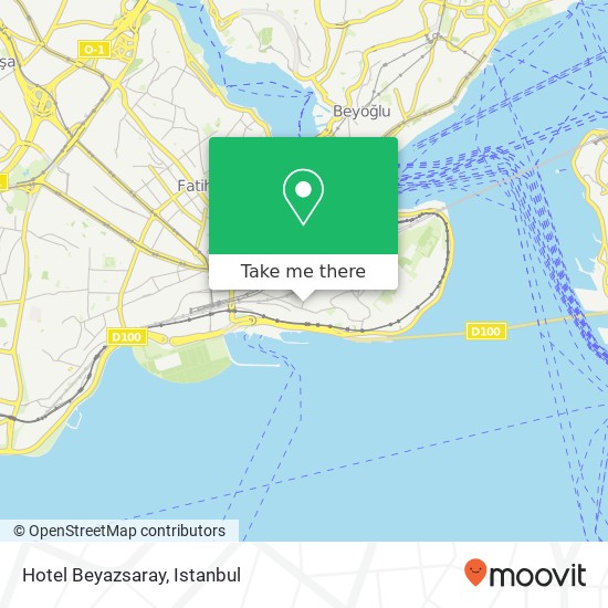 Hotel Beyazsaray map