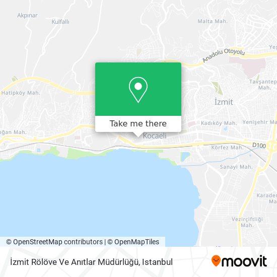 İzmit Rölöve Ve Anıtlar Müdürlüğü map