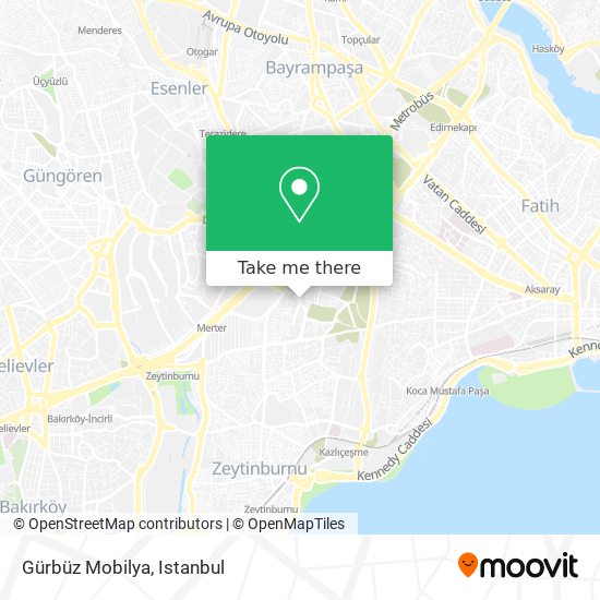 Gürbüz Mobilya map