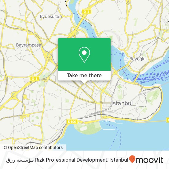 مؤسسة رزق Rizk Professional Development map