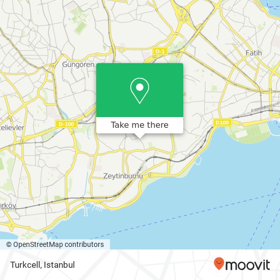 Turkcell map