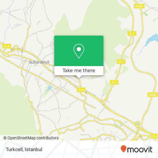 Turkcell map