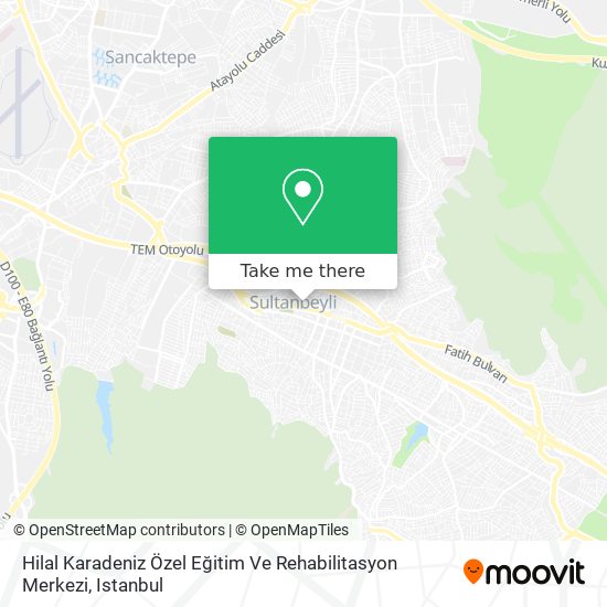 Hilal Karadeniz Özel Eğitim Ve Rehabilitasyon Merkezi map
