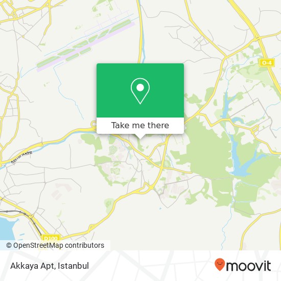 Akkaya Apt map