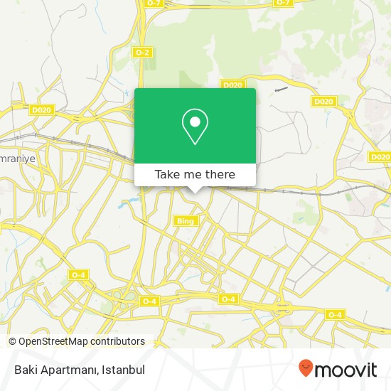 Baki Apartmanı map