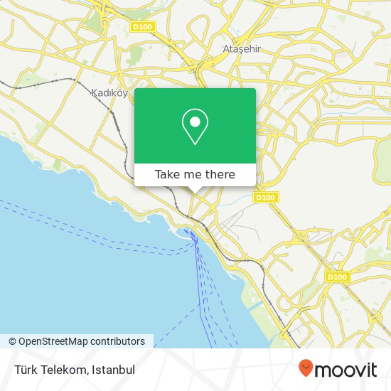 Türk Telekom map