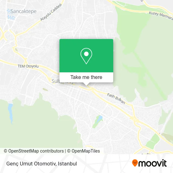 Genç Umut Otomotiv map