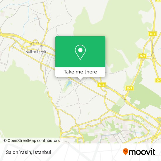 Salon Yasin map