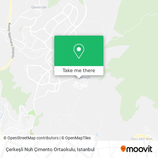 Çerkeşli Nuh Çimento Ortaokulu map
