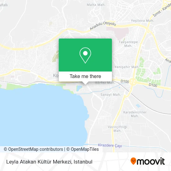 Leyla Atakan Kültür Merkezi map