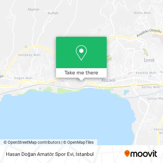 Hasan Doğan Amatör Spor Evi map