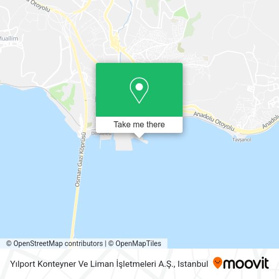 Yılport Konteyner Ve Liman İşletmeleri A.Ş. map