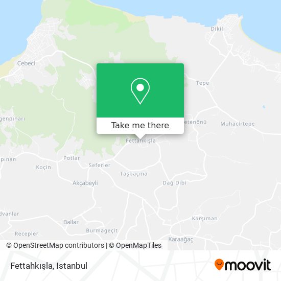 Fettahkışla map