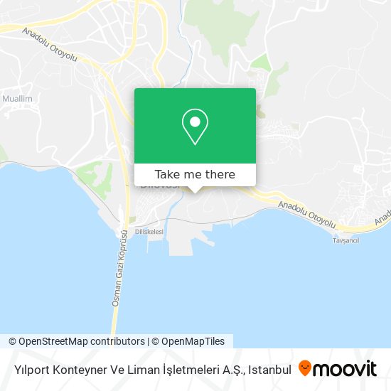 Yılport Konteyner Ve Liman İşletmeleri A.Ş. map