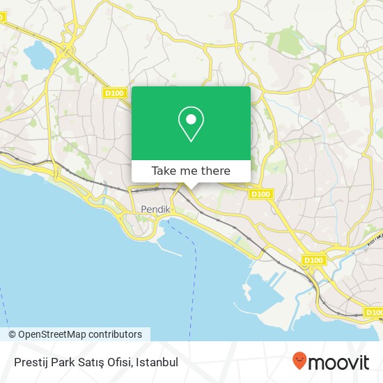 Prestij Park Satış Ofisi map