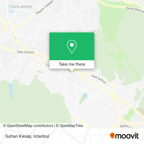 Sultan Kasap map