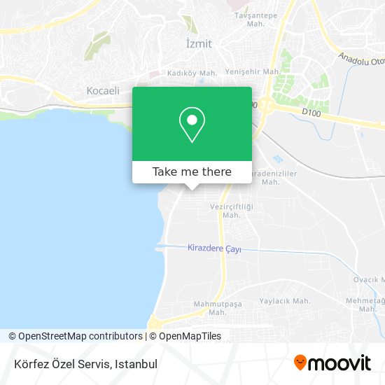 Körfez Özel Servis map