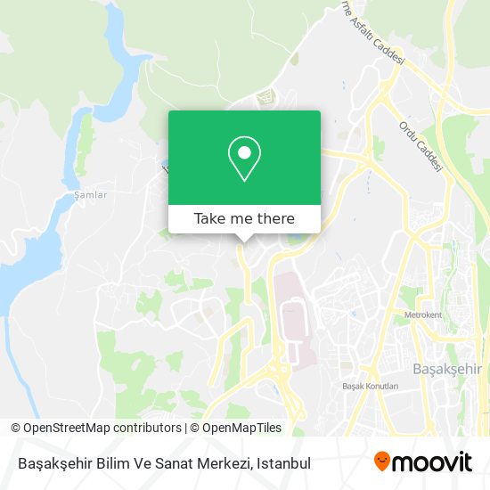 Başakşehir Bilim Ve Sanat Merkezi map