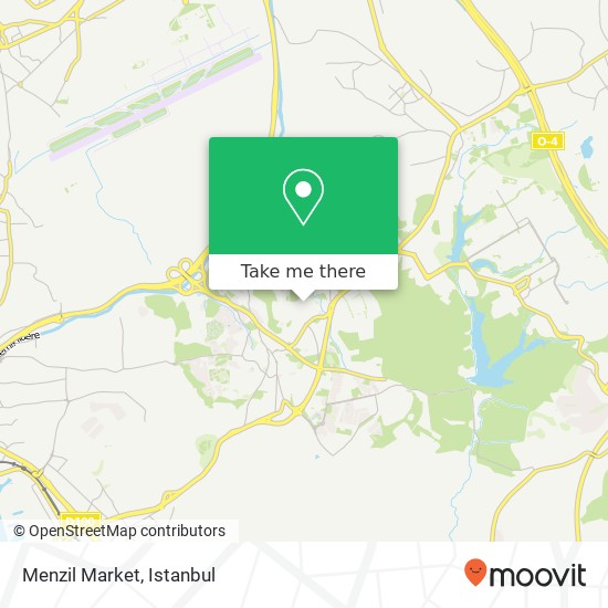 Menzil Market map
