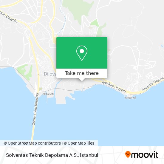 Solventas Teknik Depolama A.S. map